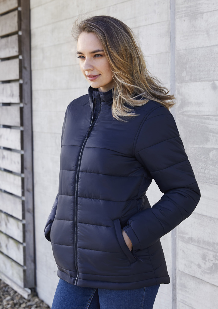 Navy box 2024 jacket ladies